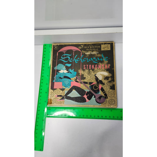 RCA Victor Rimsky Korsakoff Scheherazade Op. 35 Stokowski Red Seal Box Set LP