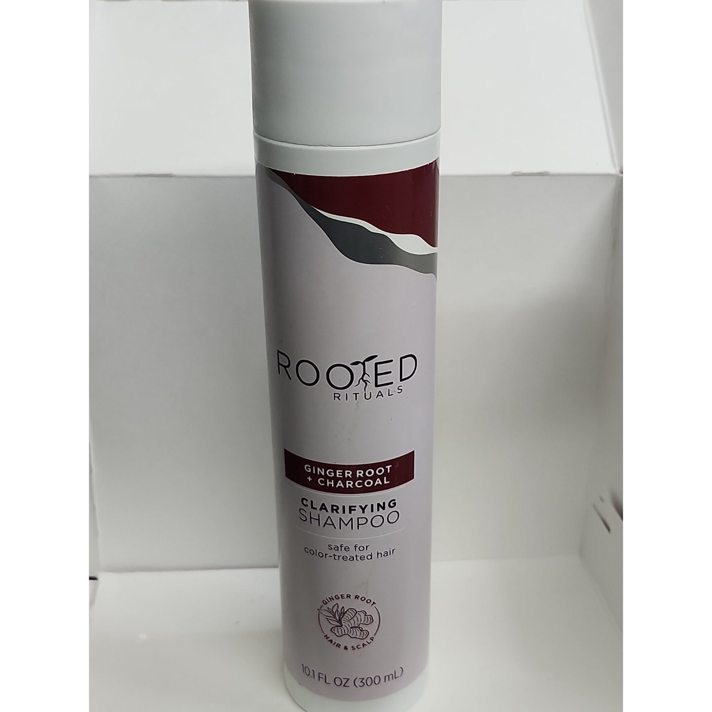 Rooted Rituals Clarifying Shampoo Charcoal Ginger Root Detox Discontinued HTF