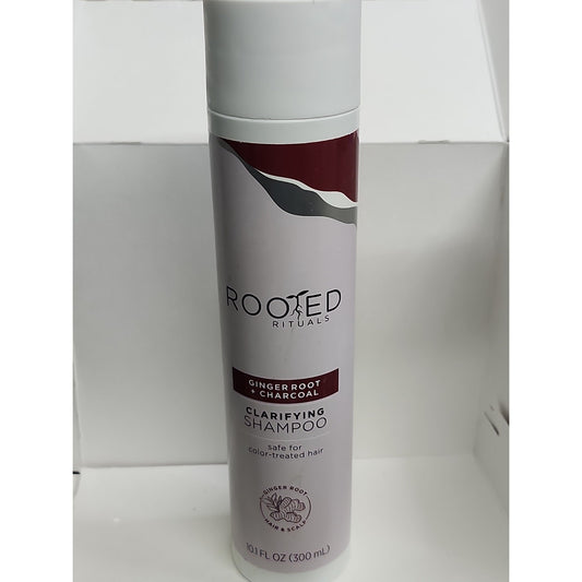 Rooted Rituals Clarifying Shampoo Charcoal Ginger Root Detox Discontinued HTF