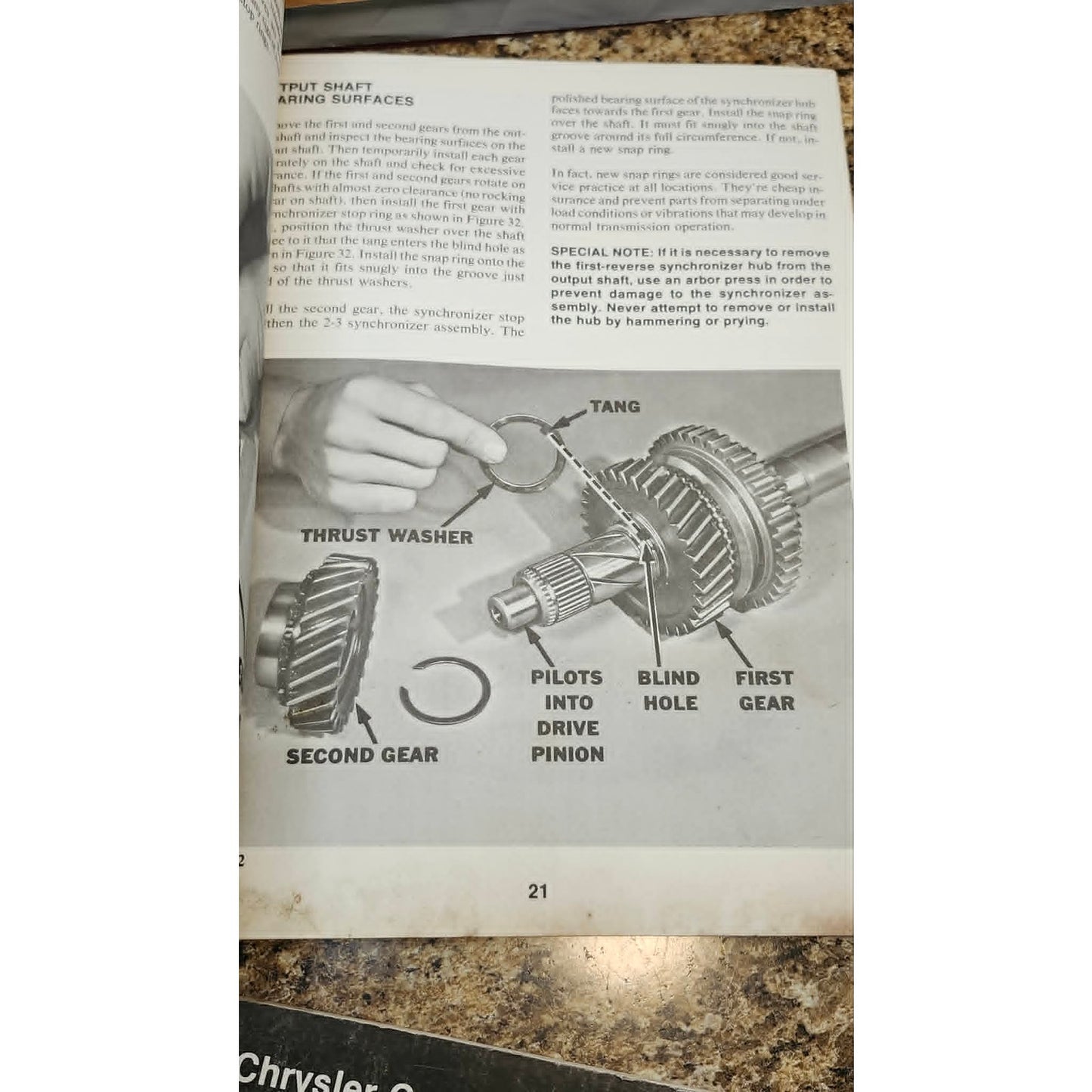 Chrysler A-390 Transmission In The Dodge Truck Line Service Training Manual