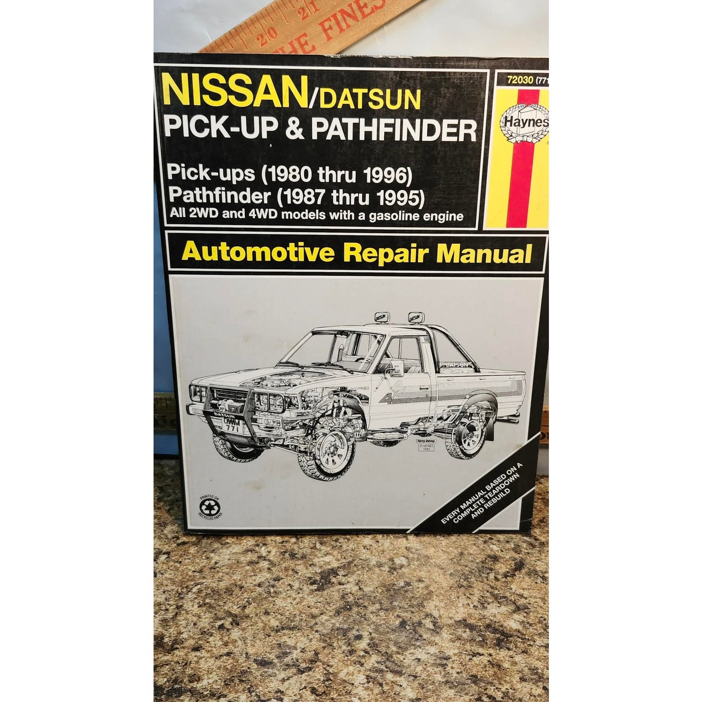 Haynes Nissan Datsun Pick-Up 1980-1996 Pathfinder 1987-1995 Auto Repair Manual