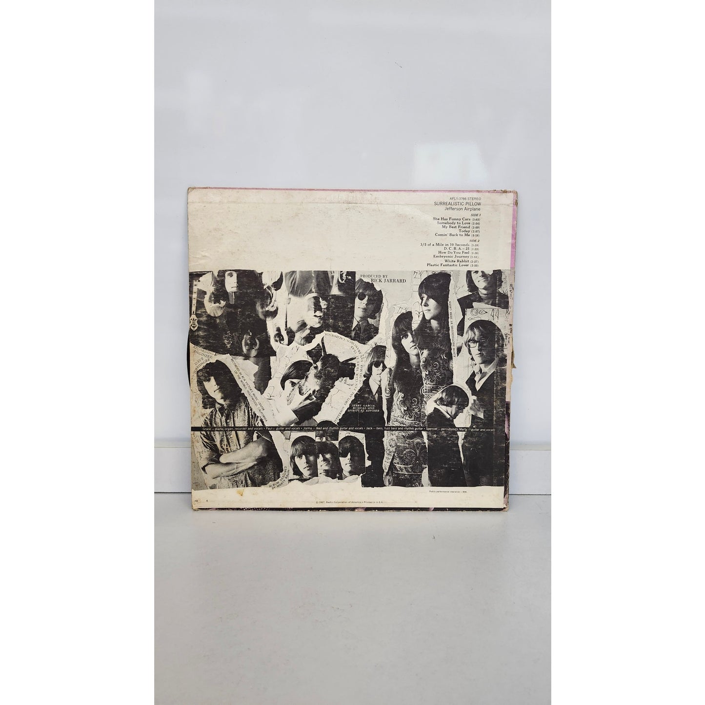 Vintage Jefferson Airplane Surrealistic Pillow LP Vinyl AFL1-3766 Reissue