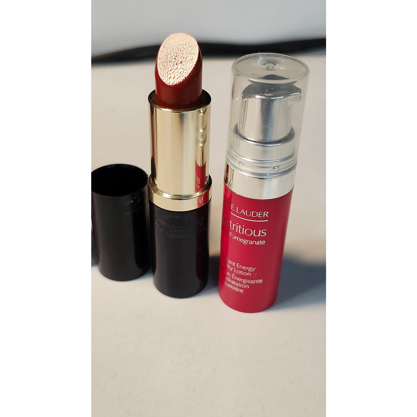 Estee Lauder Makeup Skincare Lot Advanced Night Repair Serum Lipstick Lip Gloss