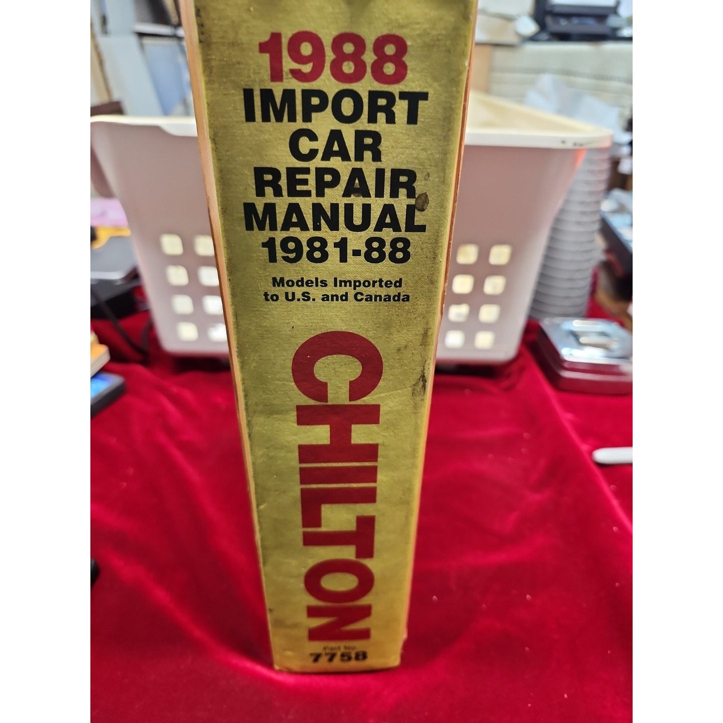 Chiltons Import Car Shop Manual 1981-1988 Chilton Repair Service
