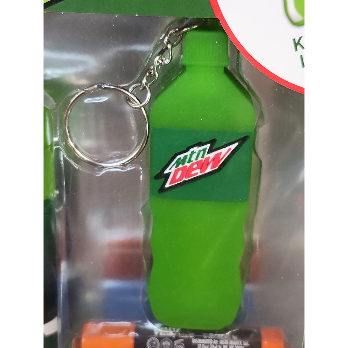 New Mountain Dew Keychain & Lip Balm Gift Set Includes Keychain Lip Balm Holder