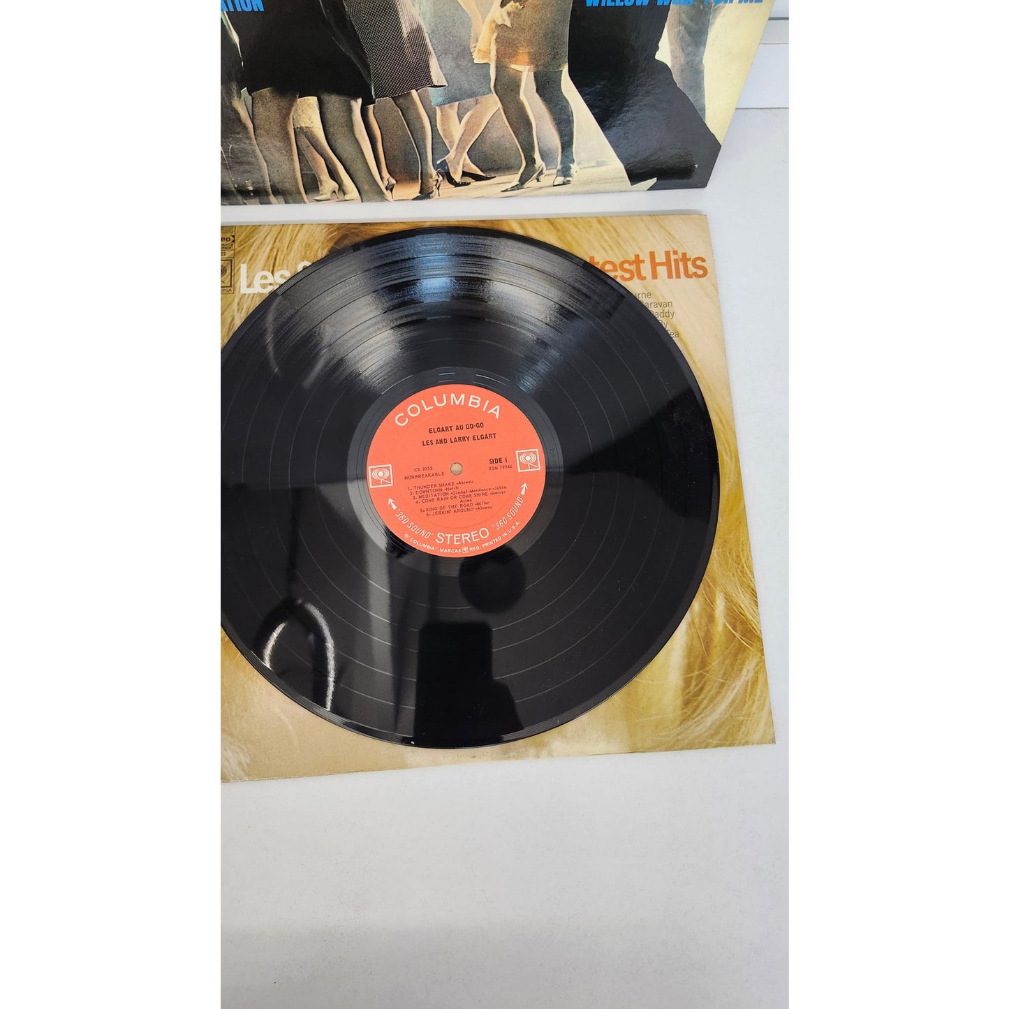 Vintage Les & Larry Elgart Greatest Hits & Elgart Au Go-Go LP Vinyl Lot of 2