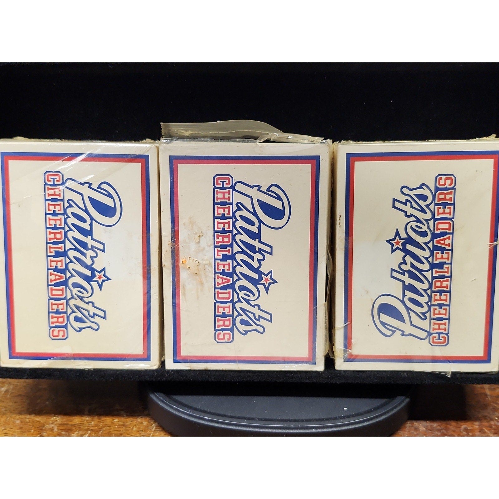 Lot Of 3 Packs 1994 Sideliners Patriots Cheerleaders NFL Trading Card Sets