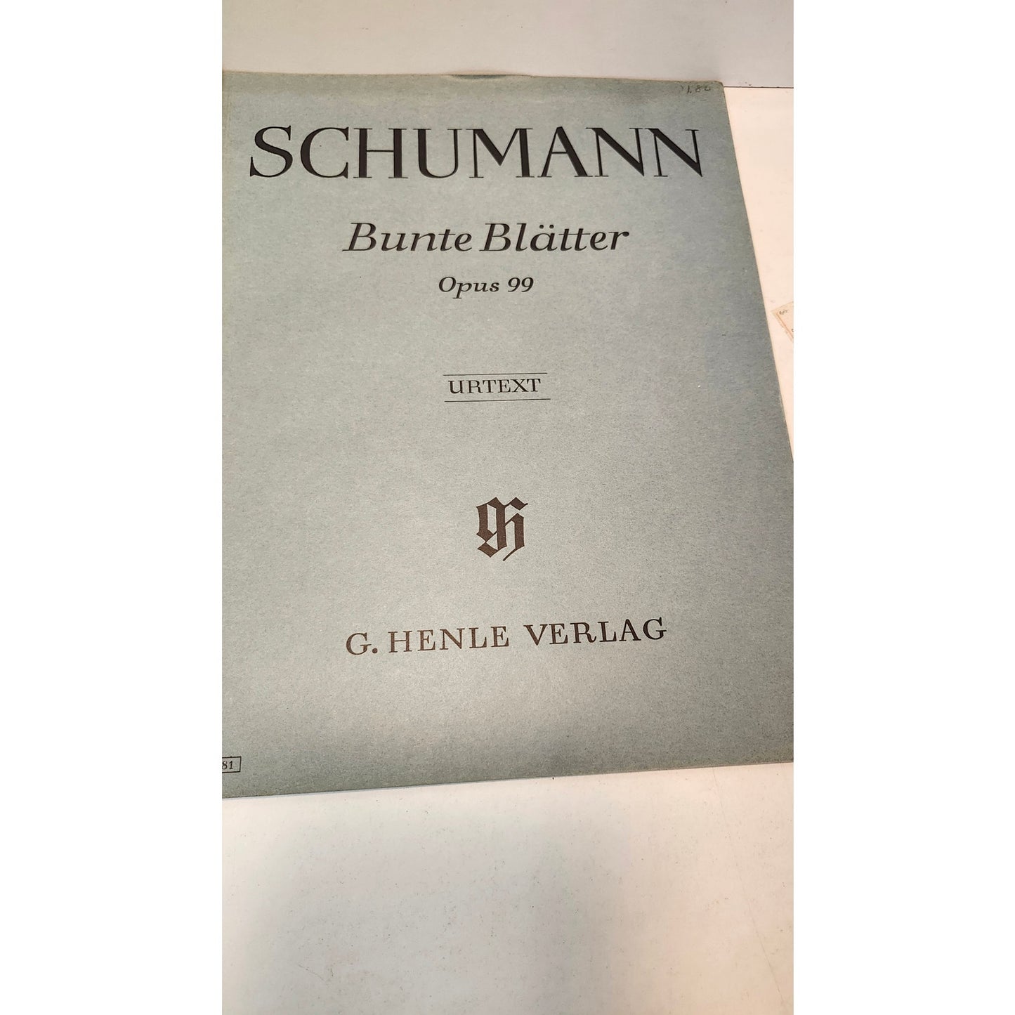 Robert Schumann Complete Works Piano Solo Sheet Music Lot Bunte Blatter Opus 99