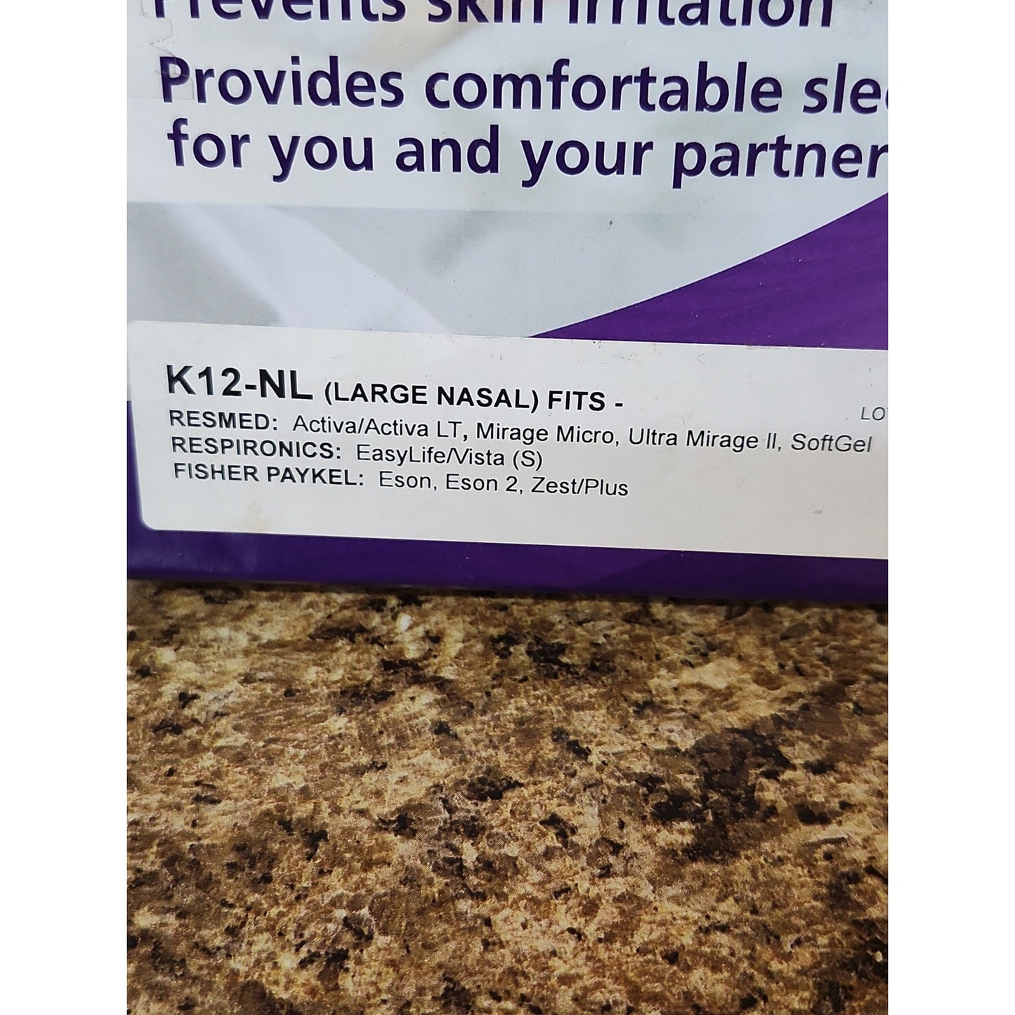RemZzzs CPAP Nasal Mask Liner K12-NL Large Nasal Fit