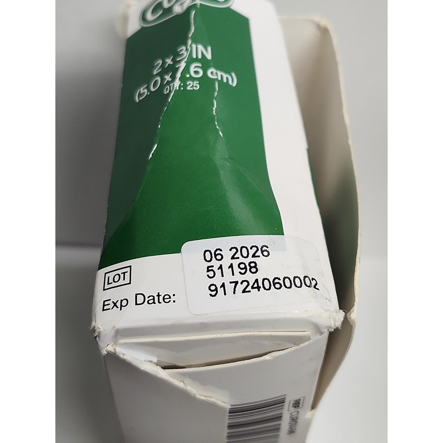 Curad Mediplast Pads Corn Callus Wart Remover 40% Salicylic Acid 2" x 3" 25ct
