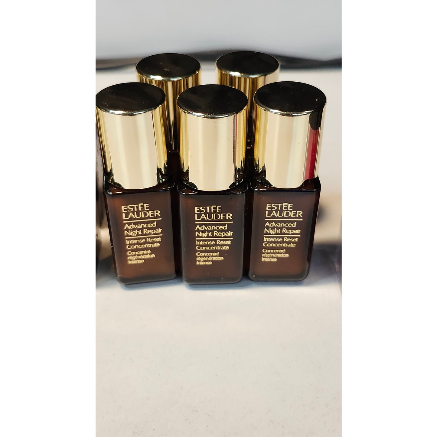 Estee Lauder Makeup Skincare Lot Advanced Night Repair Serum Lipstick Lip Gloss