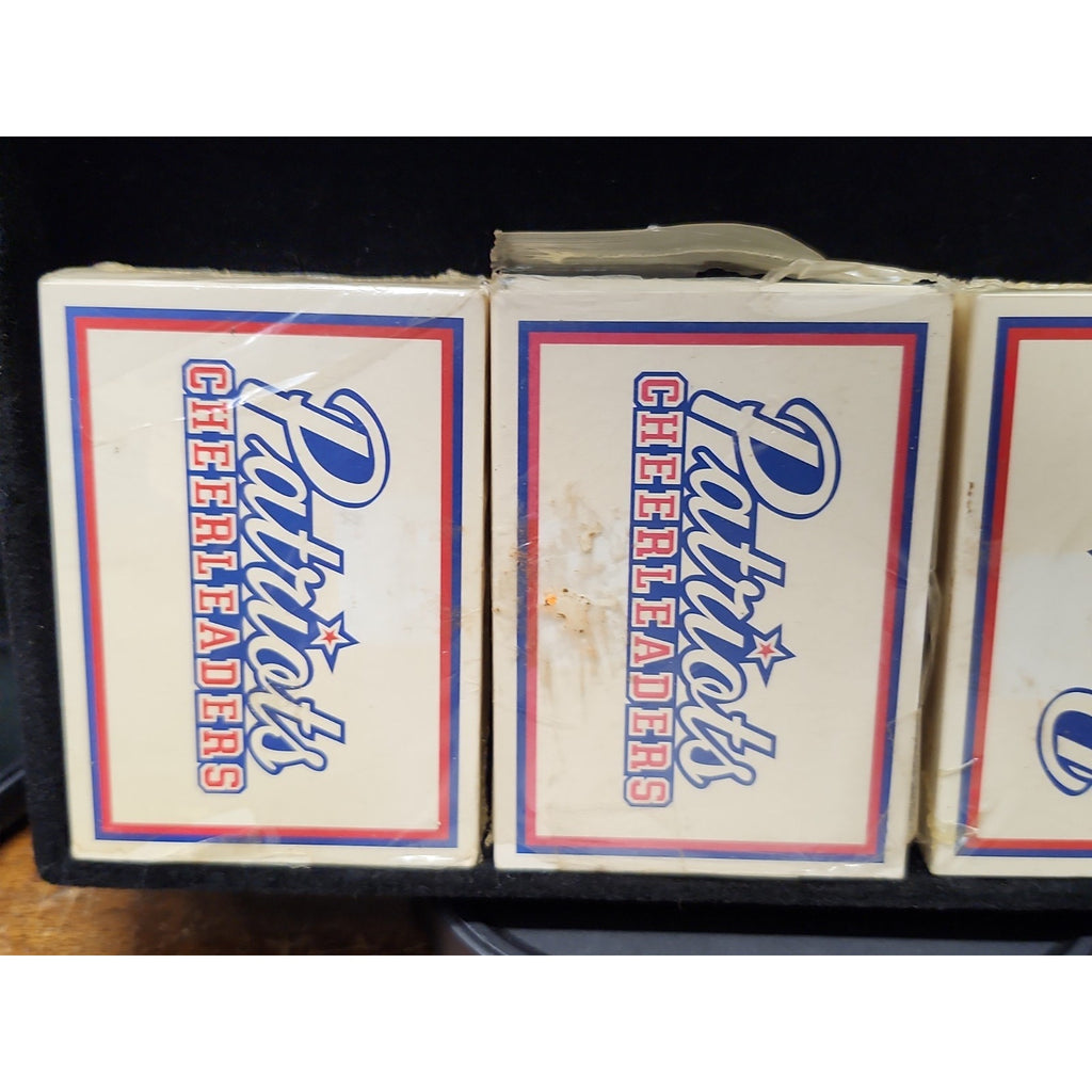 Lot Of 3 Packs 1994 Sideliners Patriots Cheerleaders NFL Trading Card Sets