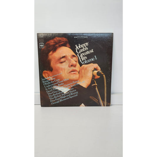 Vintage 1973 Johnny Cash Greatest Hits Volume 1 LP Vinyl Columbia CS 9478