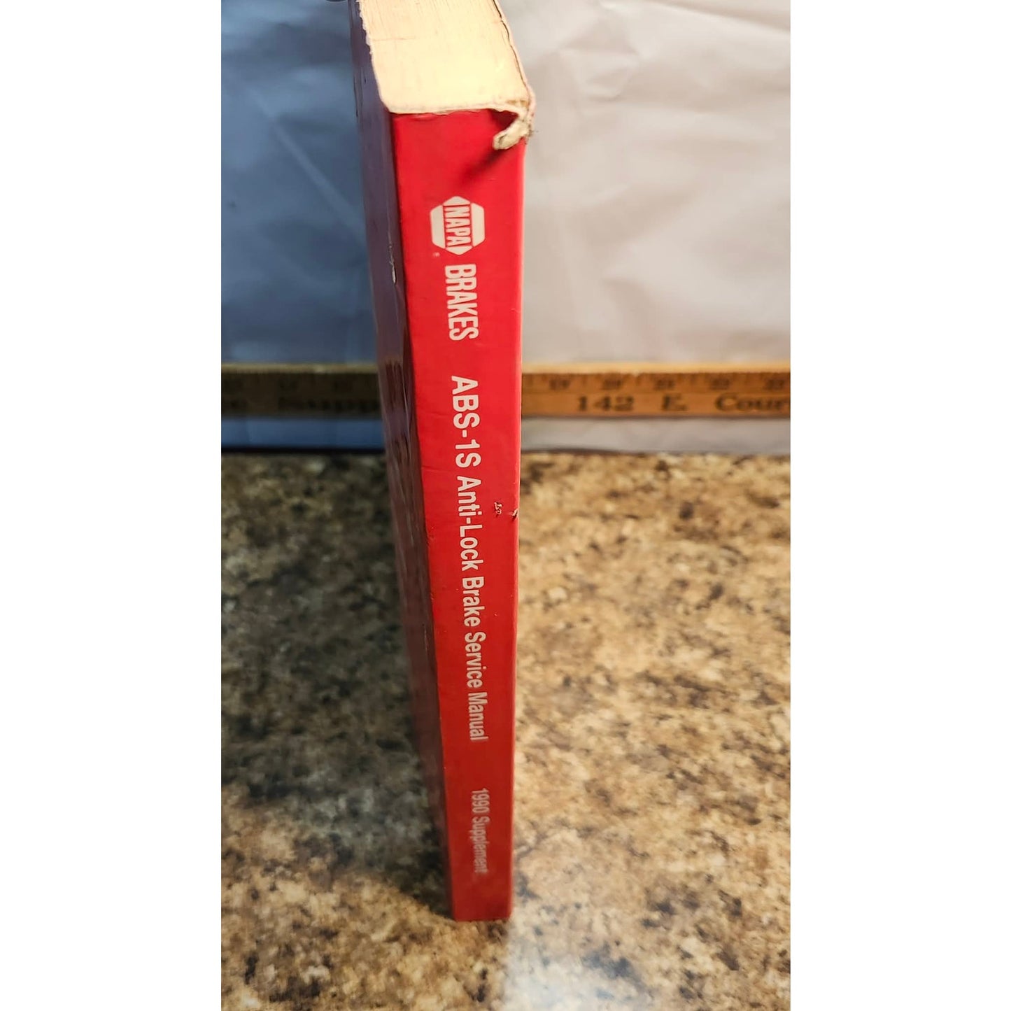 Vintage NAPA Brakes Anti-Lock Brake Service Manual ABS-1S 1990 Supplement