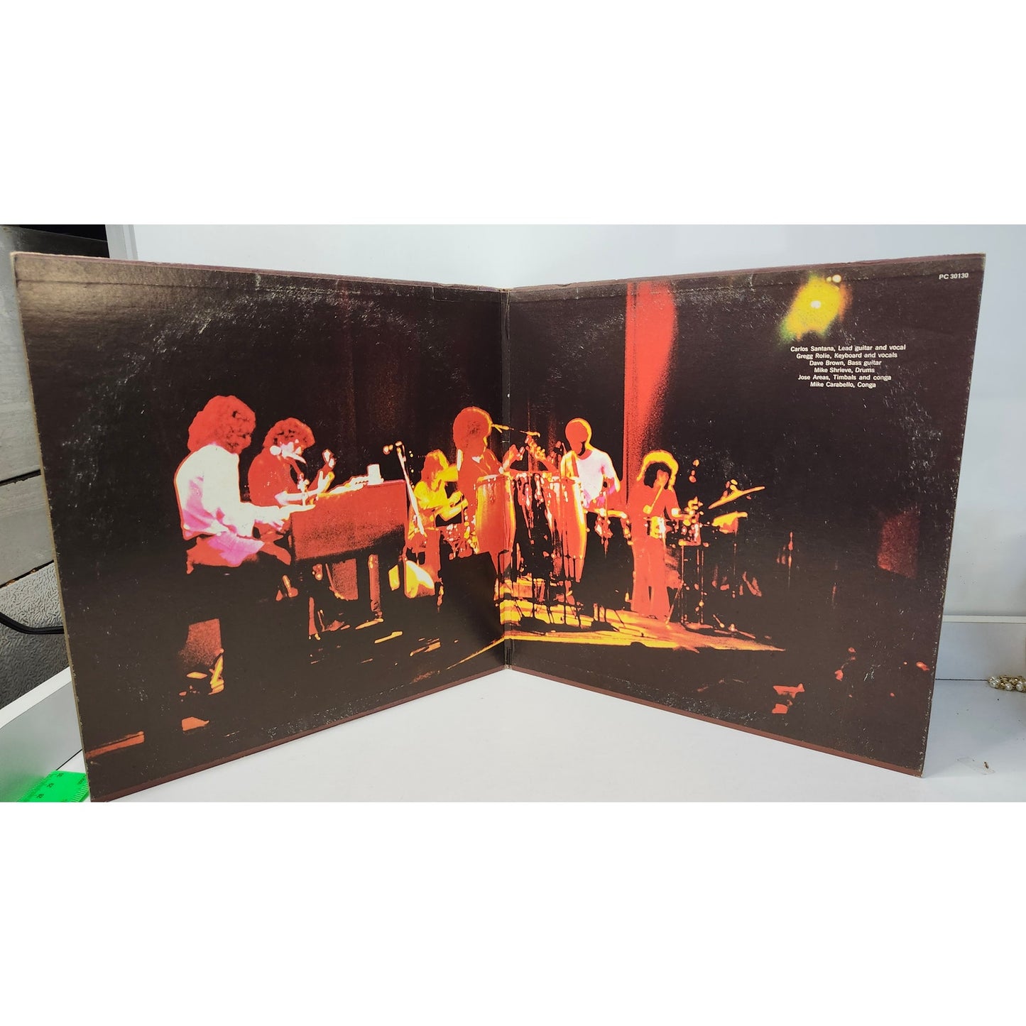 1970 Santana Abraxas Vinyl LP Record Album Gatefold Poster Columbia Classic Rock