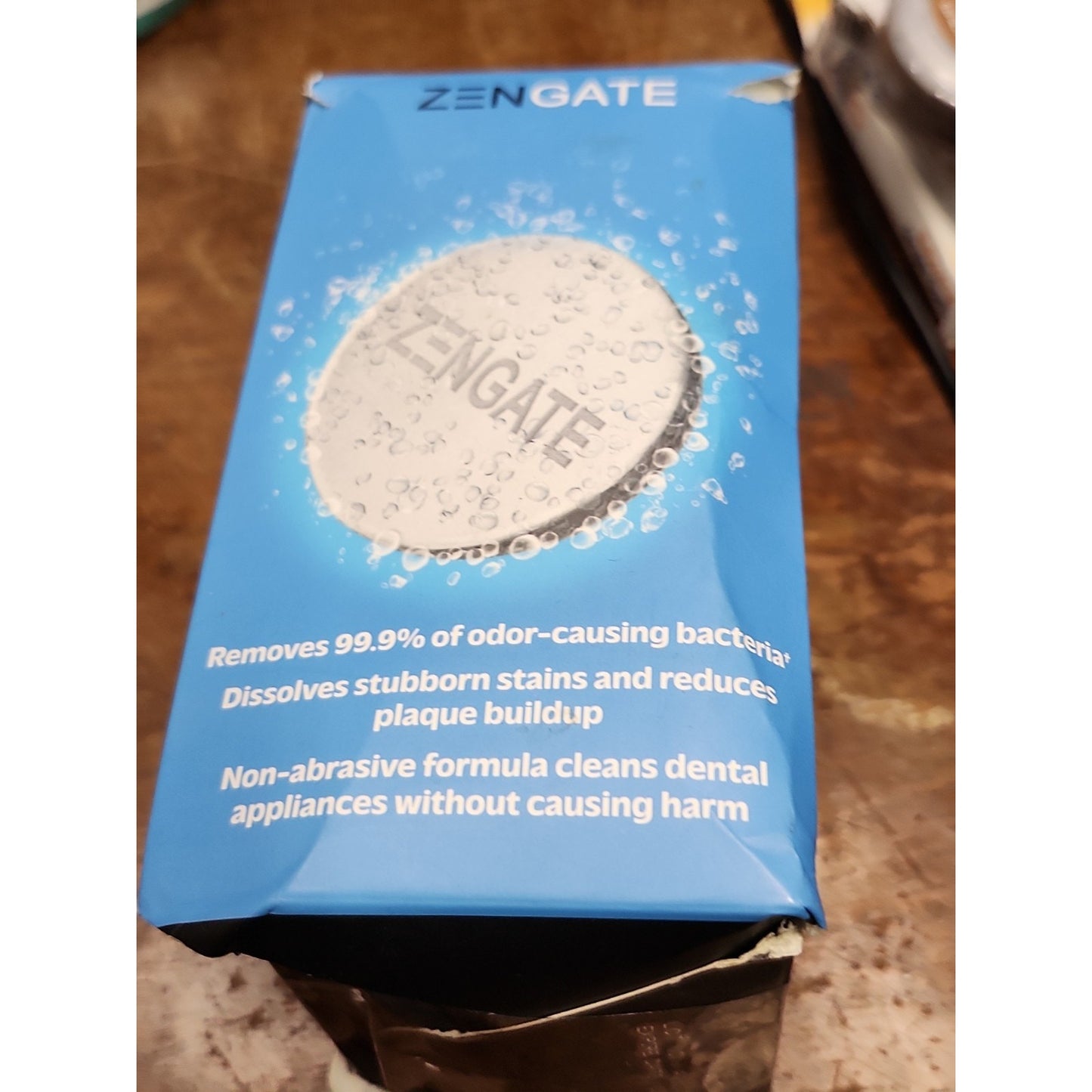 ZENGATE Retainer Cleaner Tablets Quick 3-Minute Clean for Dentures Retainers