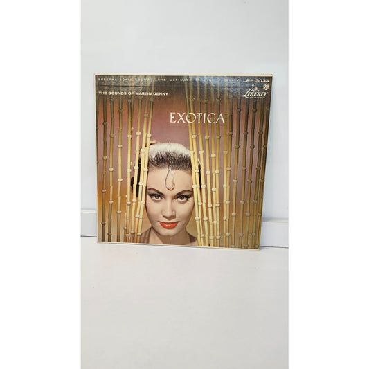 Vintage 1957 Martin Denny Exotica LP Vinyl Album Liberty LRP 3034 Jazz Pop