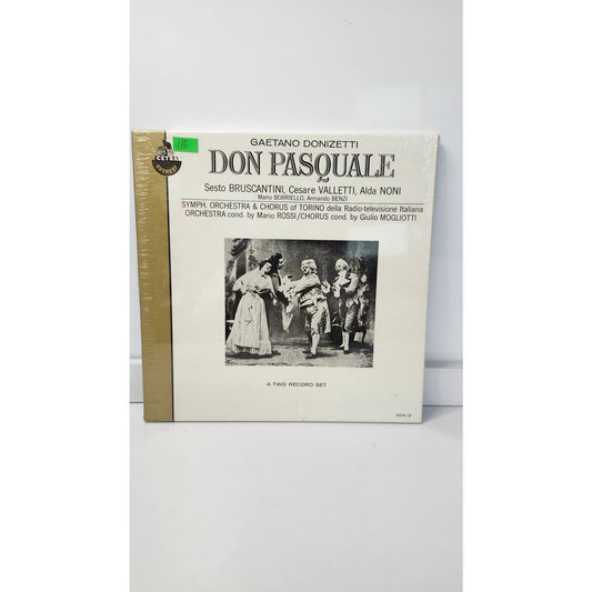 Donizetti Don Pasquale Vinyl Cetra Everest Opera Double LP Records 404/2 12" NEW