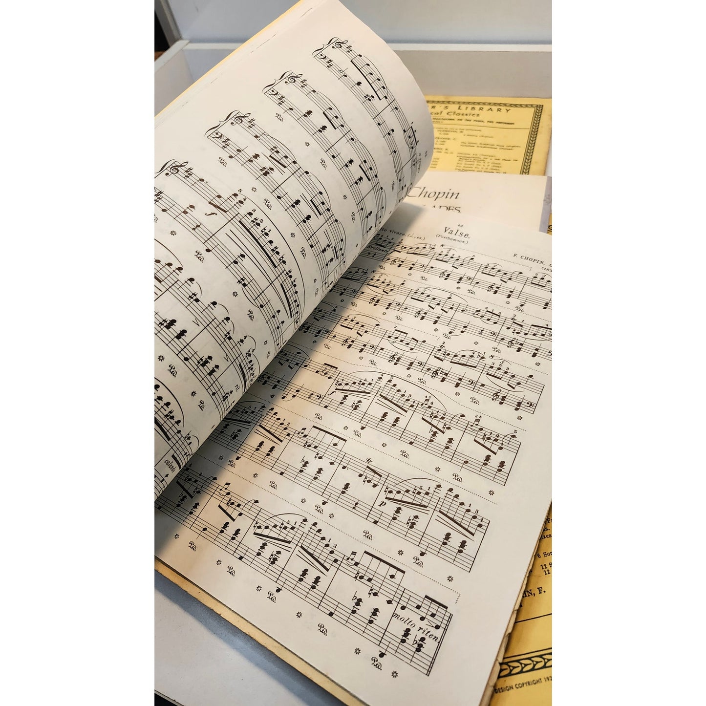 Chopin Schirmer’s Library Piano Sheet Music Classics Ballades Waltzes Lot of 4