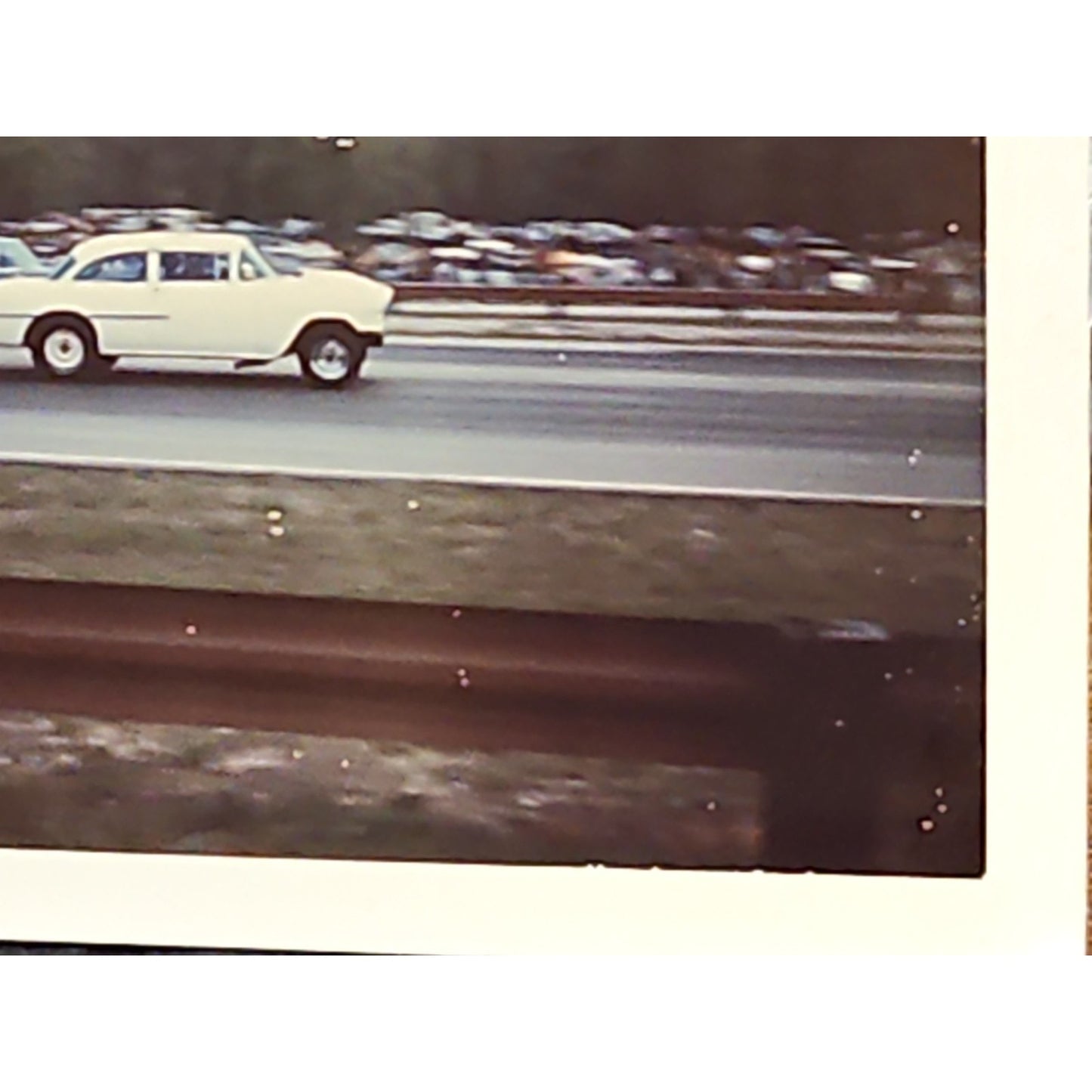 Lot Of 2 White Lightning C/Gas 1955 Chevy Drag Racing Photos Edgewater 1967
